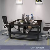 עמדת עבודה כפולה שולחן מחשב כתיבה זוגי יוקרתי רוחב ענק 1.2*1.2 מטר דגם RSM-6036 מבית ROSSO ITALY ישירות מהיבואן צבע שחור עמדת עבודה כפולה שולחן מחשב כתיבה זוגי יוקרתי רוחב ענק 1.2*1.2 מטר דגם RSM-6036 מבית ROSSO ITALY ישירות מהיבואן צבע שחור